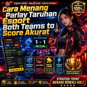 Infobolaid - Panduan cara menang parlay taruhan esport both teams to score dengan analisa map pool CS2 dan Valorant