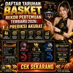 Infobolaid - Tabel statistik dan daftar taruhan basket rekor pertemuan terbaru 2026 untuk analisis head-to-head pertandingan NBA