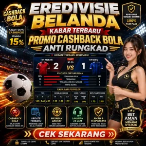 Infobolaid - Info Eredivisie Belanda kabar terbaru promo cashback bola untuk manajemen modal taruhan.