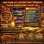 Infobolaid - Tampilan tiket taruhan mix parlay live betting terbaru 2026 dengan rincian odds pertandingan bola jalan yang sedang berlangsung.